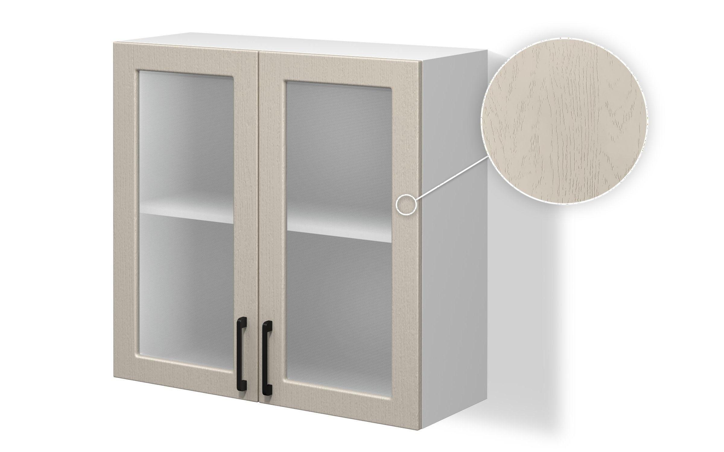 Kitchen showcase cabinet Hannah 43, Aspen beige  1